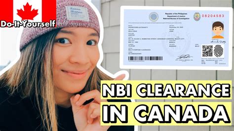 How to Apply for NBI Clearance in Canada .